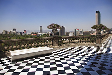 El Castillo de Chapultepec (Chapultepec Castle), Chapultepec Park, Chapultepec, Mexico City, Mexico, North America