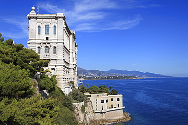 Oceanography Museum, Monaco, Cote d'Azur, Mediterranean, Europe