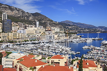 Port Hercule, Monte Carlo, Monaco, Cote d'Azur, Mediterranean, Europe