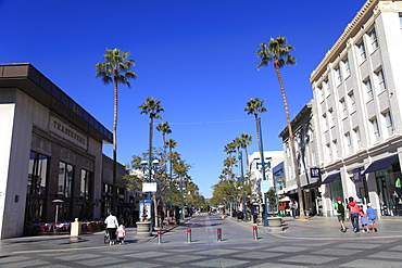 Third Street Promenade, Santa Monica, Los Angeles, California, United States of America, North America