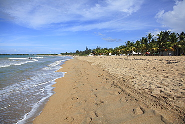 Beach, Isla Verde, San Juan, Puerto Rico, West Indies, Caribbean, United States of America, Central America