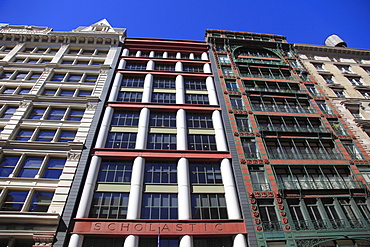 Historic loft architecture, Soho, Manhattan, New York City, United States of America, North America