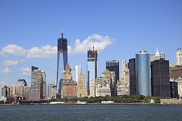 Freedom Tower, 1 World Trade Center, Lower Manhattan, Financial District, Manhattan, New York City, United States of America, North America