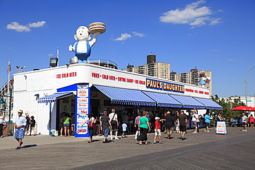 Boardwalk, Coney Island, Brooklyn, New York City, United States of America, North America