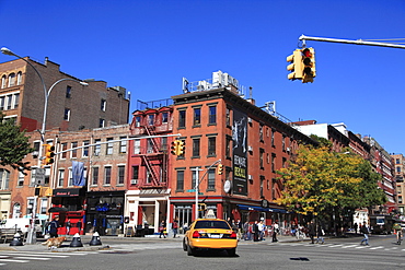 Houston Street, Greenwich Village, Manhattan, New York City, United States of America, North America