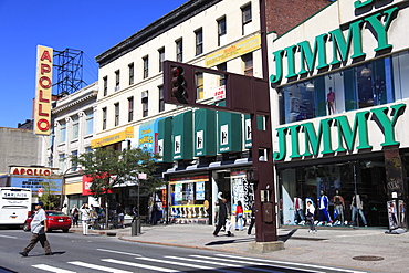 125th Street, Harlem, Manhattan, New York City, United States of America, North America