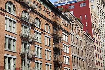 Loft Buildings, Tribeca, Manhattan, New York City, United States of America, North America