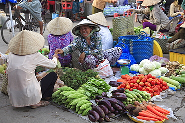 Market, Tra On, Mekong Delta, Vinh Long Province, Vietnam, Indochina, Southeast Asia, Asia 