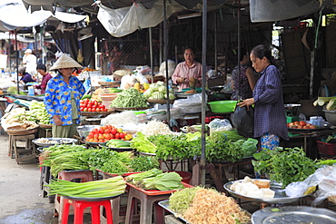 Market, Tra On, Mekong Delta, Vinh Long Province, Vietnam, Indochina, Southeast Asia, Asia 