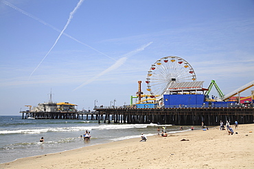 Santa Monica Pier, Santa Monica, Los Angeles, California, United States of America, North America