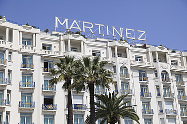 Hotel Martinez, La Croisette, Cannes, Cote d'Azur, Provence, French Riviera, France, Europe