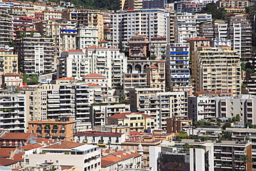 Highrises, Monte Carlo, Monaco, Cote d'Azur, Mediterranean, Europe