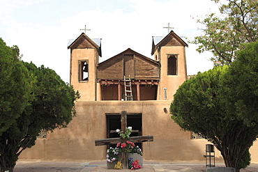 Santuario de Chimayo, Lourdes of America, Church, Chapel, Religious Pilgrimage Site, Chimayo, New Mexico, United States of America, North America