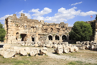 Baalbek Temple complex, UNESCO World Heritage Site, Bekka Valley, Lebanon, Middle East