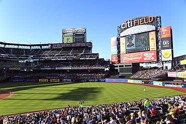 Baseball Game, Citi Field Stadium, Home of the New York Mets, Queens, New York City, United States of America, North America