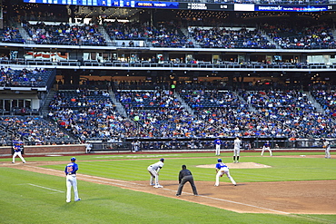 Baseball Game, Citi Field Stadium, Home of the New York Mets, Queens, New York City, United States of America, North America