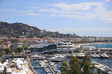 Harbor, Cannes, Alpes Maritimes, Cote d'Azur, Provence, French Riviera, France, Mediterranean, Europe