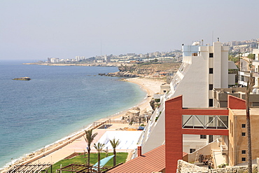 Beach, Byblos, Jbail, Lebanon, Middle East