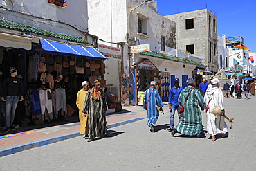 Street scene, Medina, UNESCO World Heritage Site, Essaouira, Morocco, North Africa, Africa