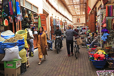 Market, Souk, Mellah (Old Jewish Quarter), Marrakesh (Marrakech), Morocco, North Africa, Africa