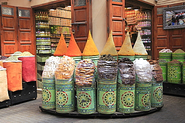 Spice Market, Souk, Mellah (Old Jewish Quarter), Marrakesh (Marrakech), Morocco, North Africa, Africa