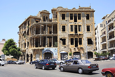 Green Line, Beirut, Lebanon, Middle East