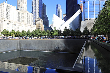 National September 11, 9/11 Memorial, Oculus, World Trade Center, Financial District, Manhattan, New York City, United States of America, North America