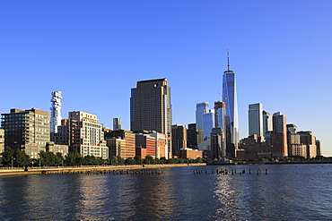 One World Trade Center, Financial District, Lower Manhattan, Hudson River, New York City, United States of America, North America