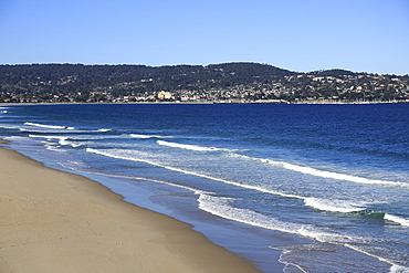 Beach, Monterey Bay, Peninsula, Monterey, Pacific Ocean, California, United States of America, North America