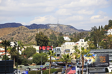 Hollywood Sign, Hills, Hollywood, Los Angeles, California, United States of America, North America