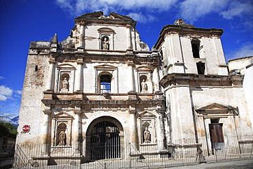 Convento de San Agustin (San Agustin Church), destroyed by earthquake, Antigua, UNESCO World Heritage Site, Guatemala, Central America