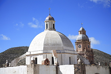 Parish of the Immaculate Conception, Catholic pilgrimage site, Real de Catorce, San Luis Potosi state, Mexico, North America
