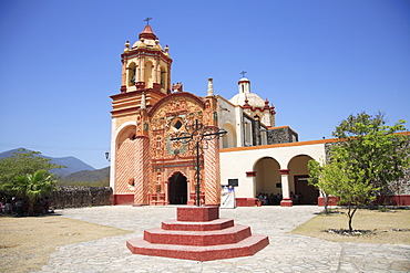 Conca Mission, UNESCO World Heritage Site (designed by Franciscan Fray Junipero Serra), Arroyo Seco, Queretaro, Mexico