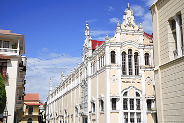 Palicio Bolivar, Casco Antiguo, (Casco Viejo), Old City, San Felipe District, UNESCO World Heritage Site, Panama City, Panama, Central America