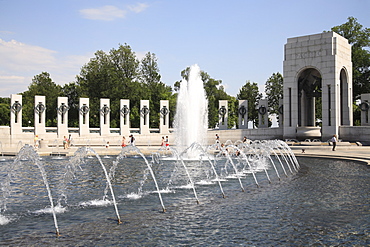 World War II Memorial, Washington D.C., United States of America, North America