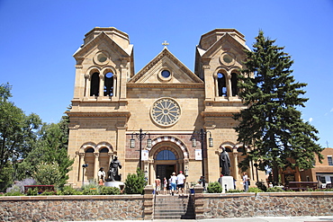 St. Francis Cathedral, Santa Fe, New Mexico, United States of America, North America