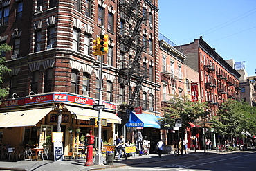 Street scene, Greenwich Village, West Village, Manhattan, New York City, United States of America, North America