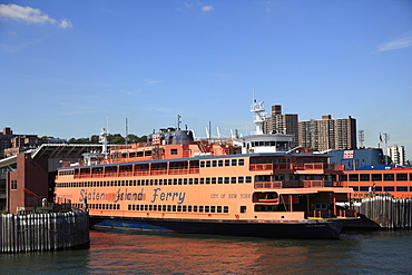 Staten Island Ferry, New York City, United States of America, North America