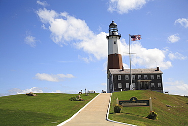 Montauk Point Lighthouse, Montauk, Long Island, New York, United States of America, North America