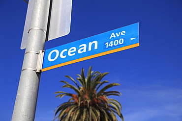 Ocean Avenue, Santa Monica, Los Angeles, California, United States of America, North America