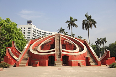 Jantar Mantar, Astronomical Observatory, Delhi, Uttar Pradesh, India, Asia