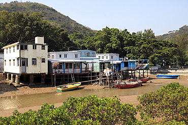 Stilt Houses, Tai O fishing village, Lantau Island, Hong Kong, China, Asia