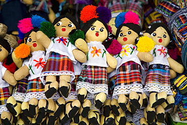 Worry dolls, Panajachel, Lake Atitlan, Guatemala, Central America