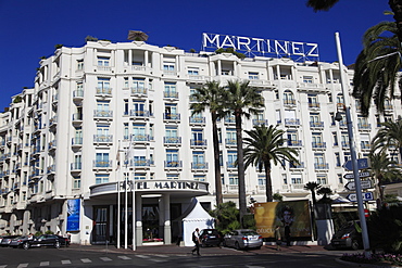 Hotel Martinez, Cannes, Alpes Maritimes, Provence, Cote d'Azur, France, Europe