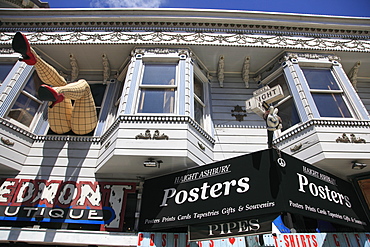 Haight Street, Haight Ashbury District, The Haight, San Francisco, California, United States of America, North America