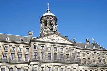 The Royal Palace, built in 1648, originally the Town Hall, Dam Square, Amsterdam, Netherlands, Europe