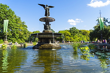 Bethesda Fountain, Central Park, Manhattan, New York City, New York, United States of America, North America