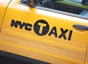 New York Taxi, New York City, New York, United States of America, North America