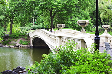 Bow Bridge, Central Park, Manhattan, New York City, New York, United States of America, North America