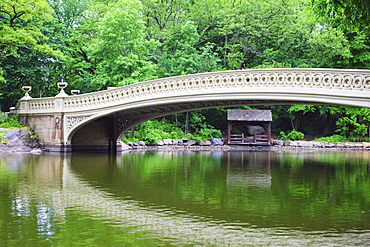 Bow Bridge, Central Park, Manhattan, New York City, New York, United States of America, North America